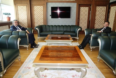 Cizre Cumhuriyet Başsavcısı Rektörümüzü ziyaret etti