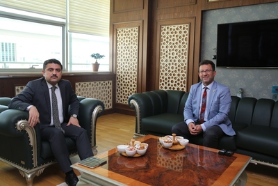 Cizre Kaymakamı ve Belediye Başkan Vekili Mehmet Tunç’tan Rektörümüze İade-i Ziyaret