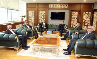 Milletvekili Arslan Tatar ve Belediye Başkanı Mehmet Yarka’dan Rektörümüze Nezaket Ziyareti