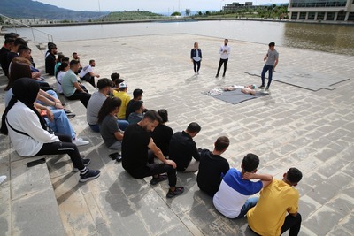 Öğrencilerimiz ilk yardım eğitimi aldı