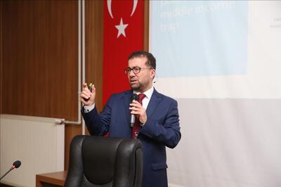 OSTİM Teknik Üniversitesi Rektörü Prof. Dr. Murat Yülek, üniversitemizde konferans verdi