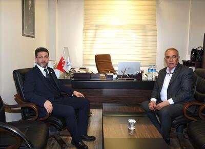 Rektörümüz Prof. Dr. Alkış, Adıyaman Üniversitesi Rektörü Prof. Dr. Mehmet Turgut’u ziyaret etti 