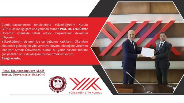 rektorumuz-prof-dr-alkisin-yok-baskani-erol-ozvari-tebrik-mesaji