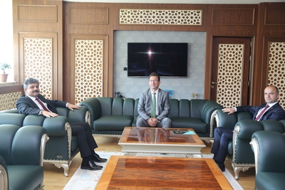 Siirt Üniversitesi Rektörü Şındak’tan Üniversitemiz Rektörü Erkan’a Ziyaret