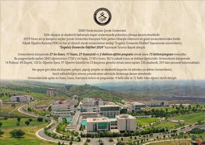 Üniversitemizin 2024-2025 yılı tanıtım broşürü